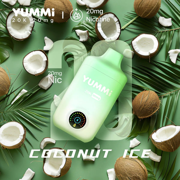 YUMMI 20K Disposable Vape - Coconut Ice (20mg)