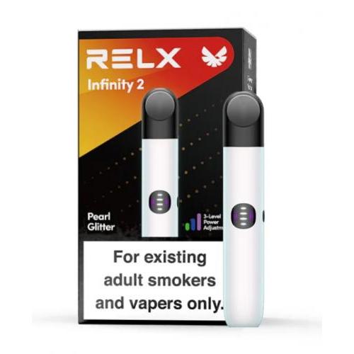 RELX Infinity 2 vaping device Pearl Glitter